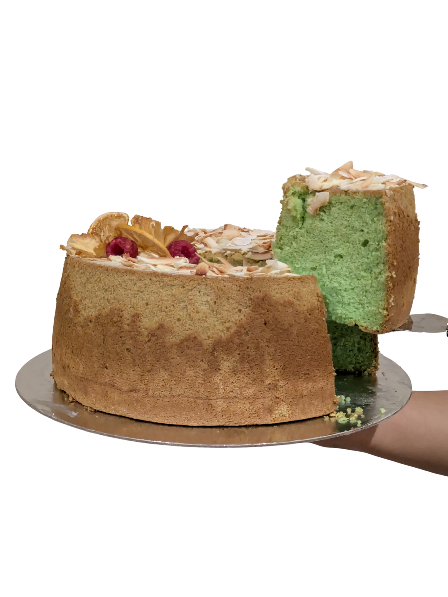 Pandan Chiffon Cake